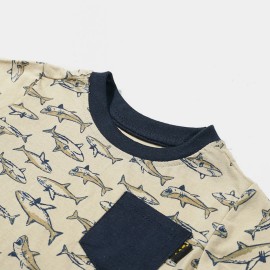 Multi 2 Pice Set Boys Light Brown