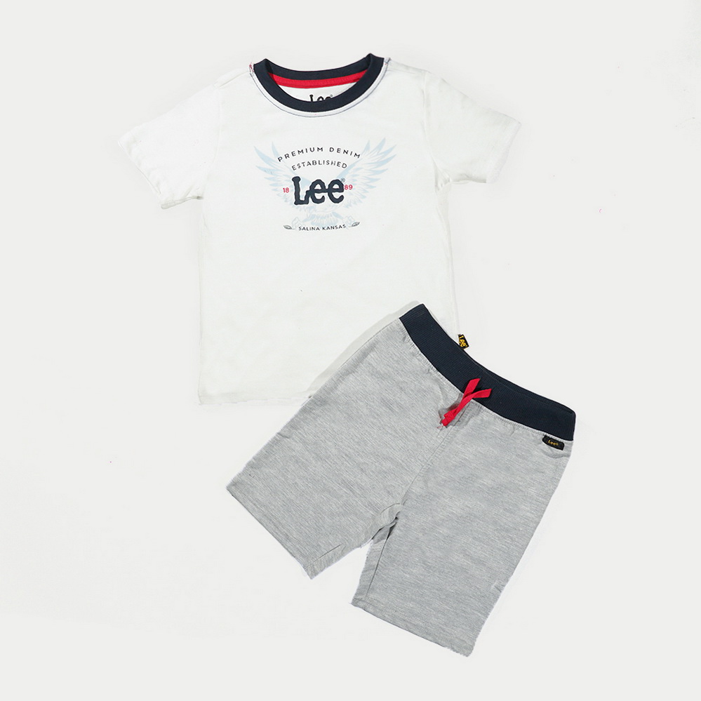 Multi-2-Pice-Set-Infants-Boys-White