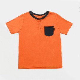 Multi 2 Pice Set Infants | Boys Orange Gray