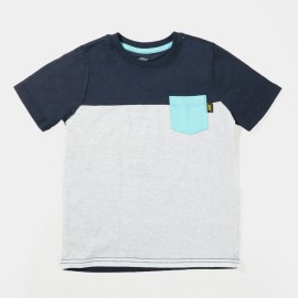 Multi 2 Pice Set Infants | Boys Blue & White Lining