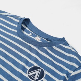 A-Logo-Boys-Blue-|White-T-Shirts