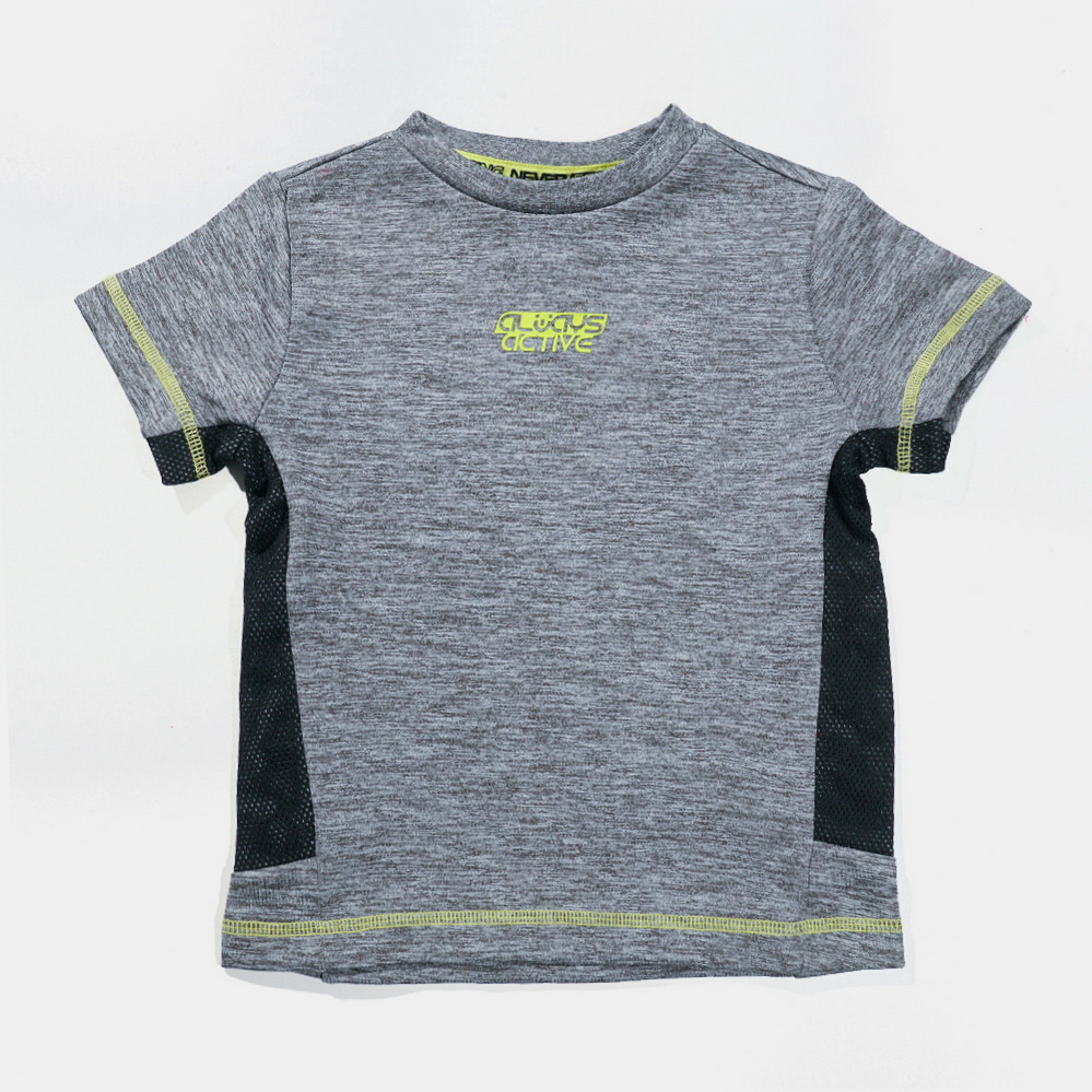 Naver Stoping Boys Gray T-Shirts
