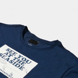 Sea Side Boys Navy Blue T-Shirts