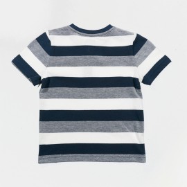 Plain Boys Blue | White Lining T-Shirts