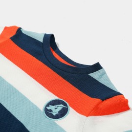 A Logo Boys Multi Color T-Shirts