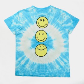 Smiley World Boys Sky Blue T-Shirts
