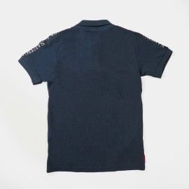 Polo Plain Boys Navy Blue