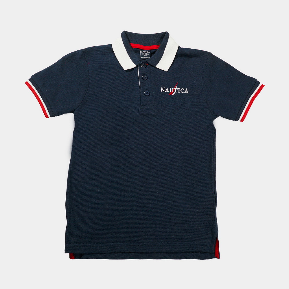 Boys Navy Blue Polo