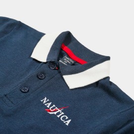 Boys Navy Blue Polo