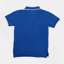 Polo Plain Boys Blue Polo