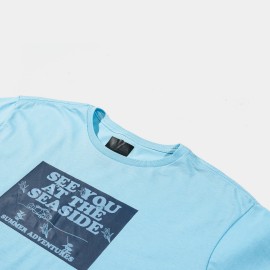 Sea Side Boys Light Blue T-Shirts