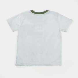 Front Pocket Boys White T-Shirts