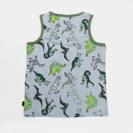 Dino Boys Gray T-Shirts