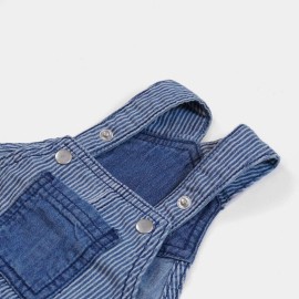 Tedybear Infants  Blue & White Dungarees