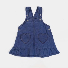 Hearts Infants  Blue & White 2 Piece Set