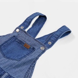 Plane Infants  Blue & White Dungarees