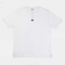 Henley Mens white T-Shirts