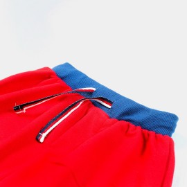 2 Pockets Infants | Boys Red Shorts