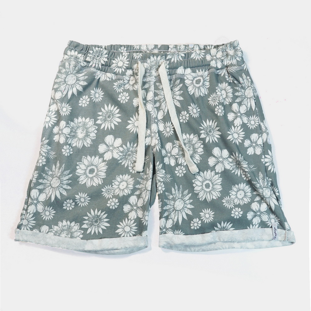 Cool Printed Mens Green Shorts