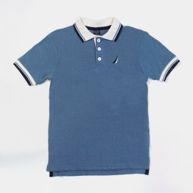 Plain Polo  Boys Light Blue Polo