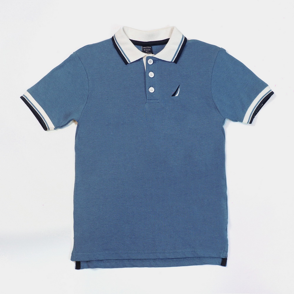 Plain Polo  Boys Light Blue Polo