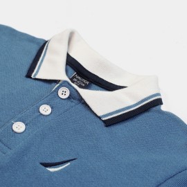 Plain Polo  Boys Light Blue Polo