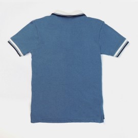 Plain Polo  Boys Light Blue Polo