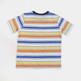 Front Pocket Boys Multi Color T-Shirts