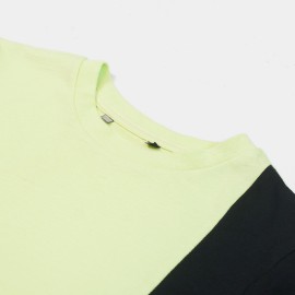 Cool Printed Boys Light Green T-Shirts