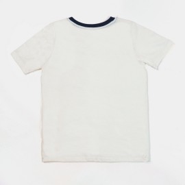 Front Pocket Boys White T-Shirts