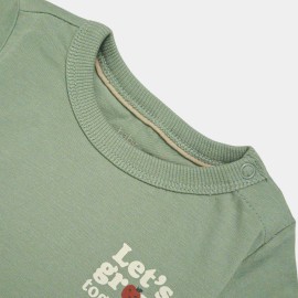 Lets-Grow-Infants-Green-T-Shirts