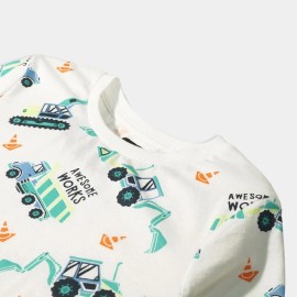 2-Pice-Set-infants-Boys-White|Blue