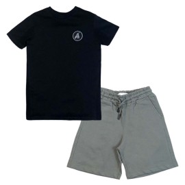 2-Pice-Set-Boys-Gray-Black