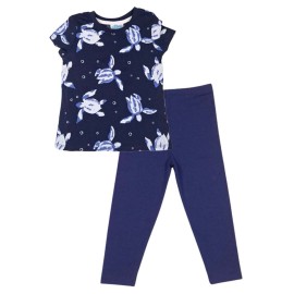 2-Pice-Set-infants-Blue-T-Shirt|Legging-Set