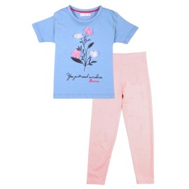 2-Pice-Set-infants-Light-Blue-T-Shirt-Legging