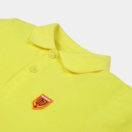 2-Pice-Set-Infants|Boys-YellowPrinted-Body-suits