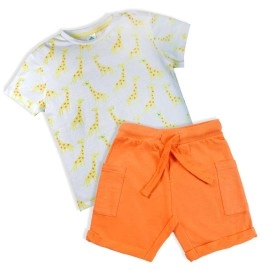 2-Pice-Set-Infants-Boys-Multi-Color-Body suits