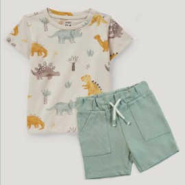 2-Pice-Set-Infants|Boys-Multi-Color-Body-suits