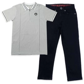 2-Pice-Set-Boys-Gray-Black-Body-suits