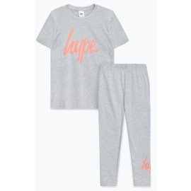 Hype Girls Gray T-Shirt & Leggings Set