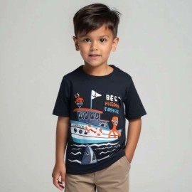 Best Boys Navy Blue T-Shirts