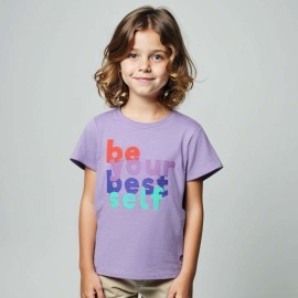 Be-Your-Best-Self-Girls-Purple-T-Shirts