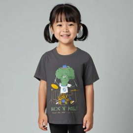 Veggies-Trio-Girls-Gray-T-Shirts