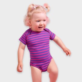 Infants-Pink-Multi-Color-Rompers-and-Body-suits