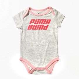 Pink-Infants-Gray-Rompers