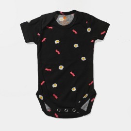 Infants-Black-Rompers