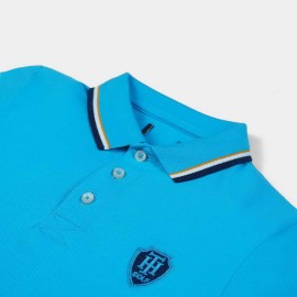 Polo Golf Logo Boys Light Blue T-Shirts