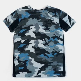 Blue & Gray Camo Boys Army T-Shirts