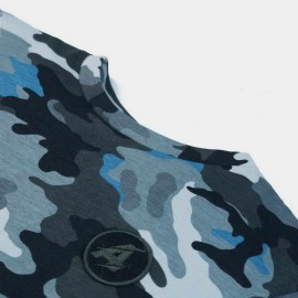 Blue & Gray Camo Boys Army T-Shirts
