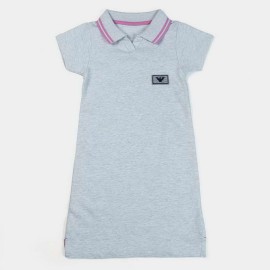 Polo Girls Light Gray Frock and Dresses